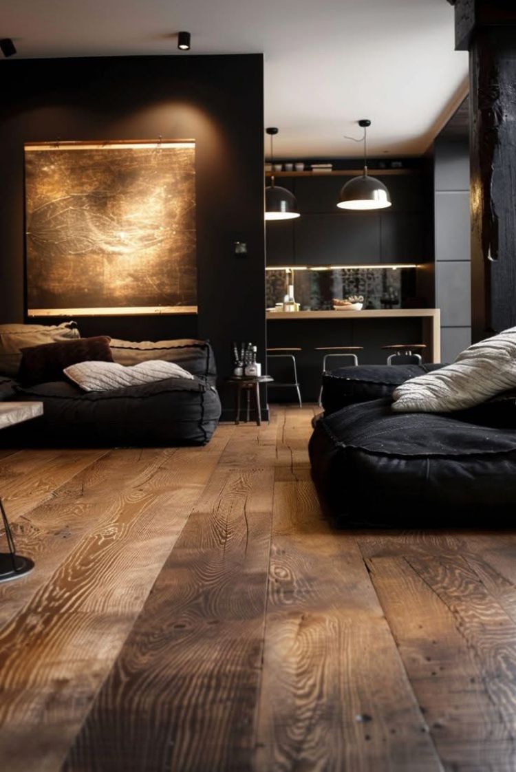 Parquet premium en bois noble posé par GMAB